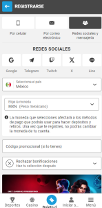 Registro en Megapari3